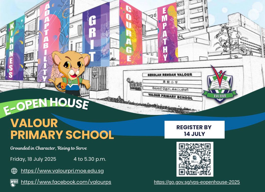 VPS E-Open House Poster